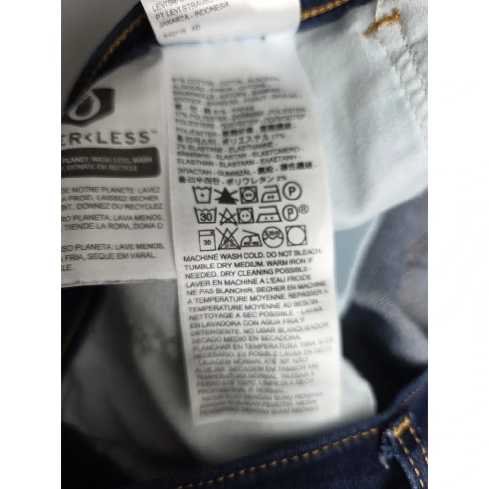 Levi's 312 stretch jeans‎ Shaping Slim fit Women 34 Mid Rise Actual: 38x29